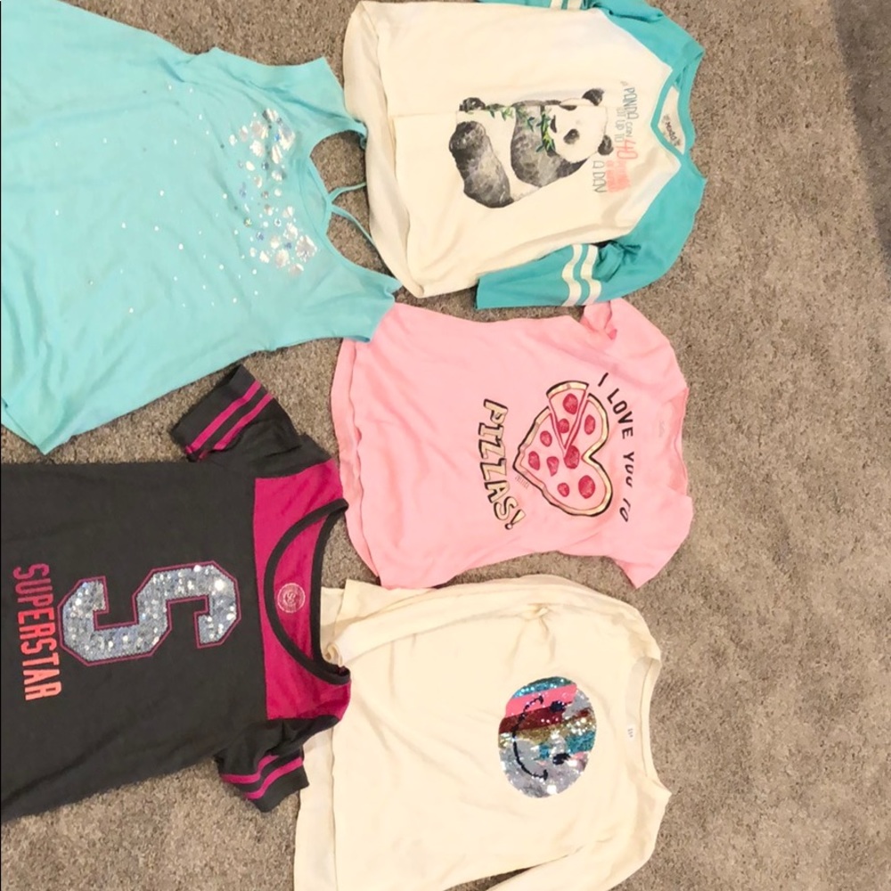 Lot of girls tops size 10